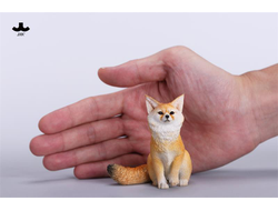 Толстенькая лисичка (рыжая) - Коллекционная ФИГУРКА 1/6 scale Fox Figurine (JXK241C) - JXK