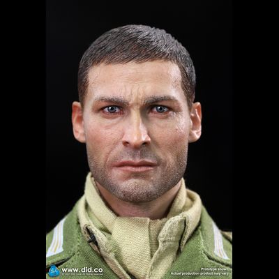 ТРЕСНУЛ УГОЛОК - Солдат немецкого африканского корпуса - КОЛЛЕКЦИОННАЯ ФИГУРКА 1/6  WW2 German Africa Corps WH Infantry – Burk (D80152) - DID