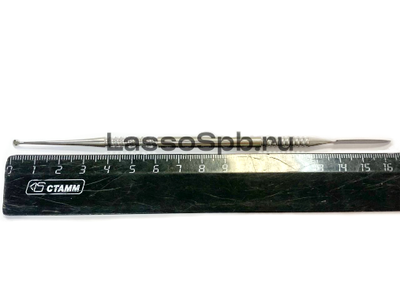 Шпатель металлический "Нож / Плоская ложечка"