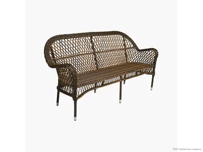 Диван ПРОВАНС трехместный из ротанга
