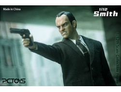 Агент Смит (Хьюго Уивинг, "Матрица") - КОЛЛЕКЦИОННАЯ ФИГУРКА 1/12 scale Smith (PC026C) - PCTOYS