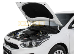 Амортизаторы капота, 2 шт. АвтоУпор для Kia Cerato IV 2018-