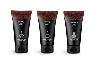 Интимный гель для мужчин TITAN GEL (3 тюбика)