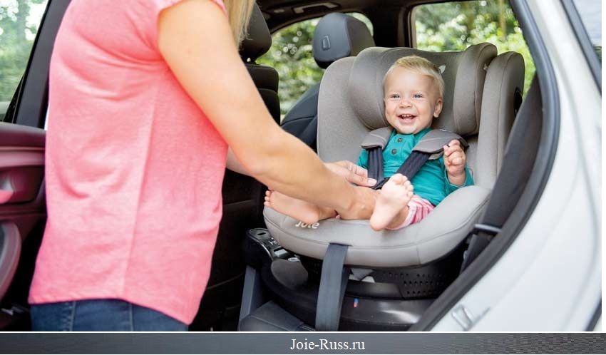 Детское автокресло Joie i-Spin 360 (Джои Ай Спин 360) соответствует новейшему стандарту безопасности
