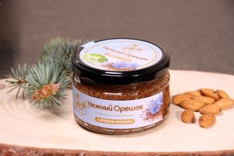 Десерт «Нежный орешек» семена льна дробленые в меду акации, 250 г
