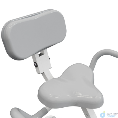 Велотренажер X-Bike DFC DavCreator Max PRO, бело-голубой