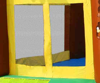 Надувной батут «Джунгли»