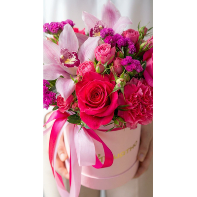 Цветочная композиция на 8 марта № 717