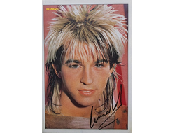 Limahl Музыкальные открытки, Original Music Card, винтажные почтовые открытки, Intpressshop