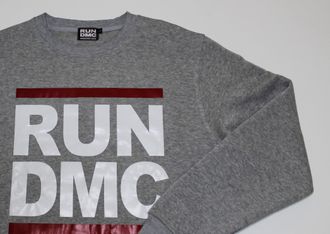 Свитшот Run Dmc Серый