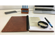 Многоразовый ежедневник успеха, формат А5 (148 х 210 mm), обложка из дерева, цвет махагон