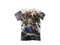 Футболка 3D Witcher, Ведьмак №2