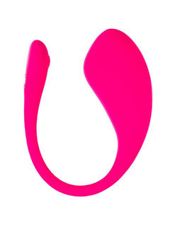 LE-10 Виброяйцо LOVENSE Lush 3, силикон, розовый, 18 см