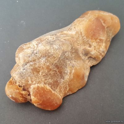 Симбирцит (Кальцит) — галтовка рекой