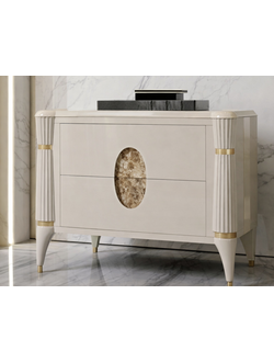 ТУМБА ПРИКРОВАТНАЯ ELLIPSE ART. 9071 (L68*P41*H53) FRANCESCOPASI