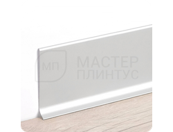 Плинтус алюминиевый Русский профиль, высота 60мм. длина 2.5м. Серебро матовое