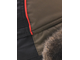 Шапка ушанка зимняя Siberia цвет Хаки/Черный мех Волк ткань Breathable (Размер 56-58)