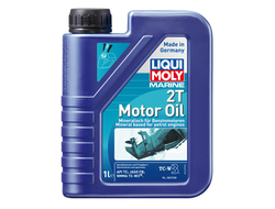 Масло моторное Liqui Moly Marine 2T Motor Oil (Минеральное) - 1 Л (25019)