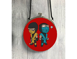 Сумка круглая Мортал Комбат, Mortal Kombat №15