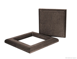 Комплект крышки и юбки ДПК POLIVAN GROUP SINGARAJA  для столба 100*100 мм Темно-коричневый