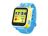 Детские часы-телефон с GPS-трекером Smart Baby Watch GW1000 (Голубые)