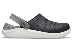 CROCS LITERIDE CLOG ЧЕРНЫЕ С БЕЛЫМ