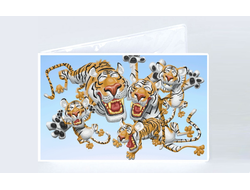 Обложка на зачётную книжку год Тигра №8