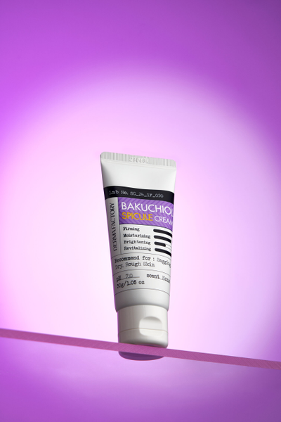 DERMA FACTORY. Антивозрастной крем для лица с микроиглами, витамином Е и бакучиолом, 4000 PPM (30 г)