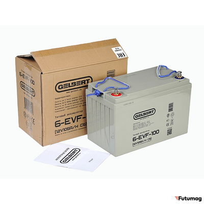 Тяговый аккумулятор Gelbert 6-EVF-100 (12V105A/H C5)