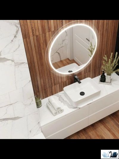 Керамогранит Cersanit Spirit рельеф 44,8 x 89,8 см, артикул A16659, коричневые полосы