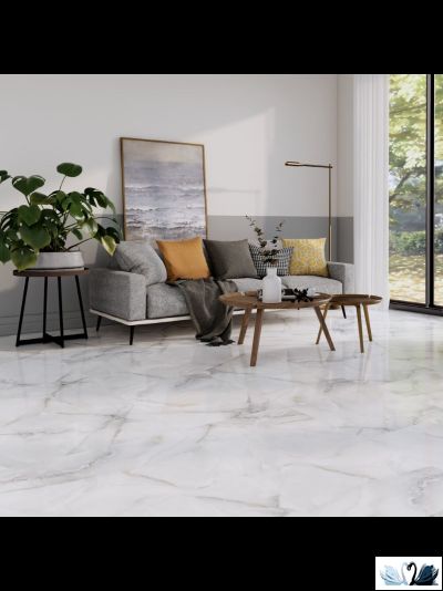 Керамогранит Eurotile Onyx Grys 60х60 см глянцевый серый под Оникс Бьянко купить в магазине Marysя