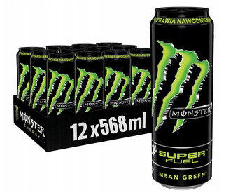 Энергетический напиток Монстер Super Fuel Green 568мл (12)