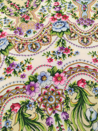 Павловопосадский платок Половодье чувств 1992-1