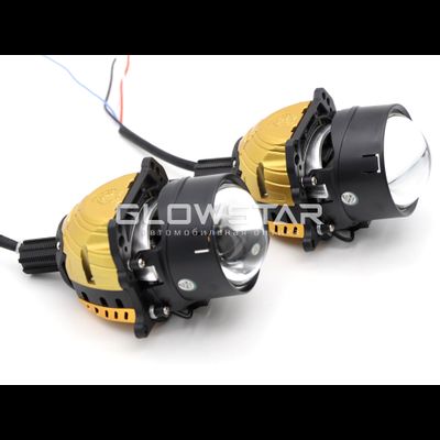 Билед модули Aozoom A15 2.5 дюйма, 2 чипа, 5500K, 12V, 58W/65W, крепление 3R и съемное гаечное