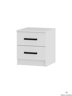 Фьюжн ТБ-12 Тумба прикроватная Белый