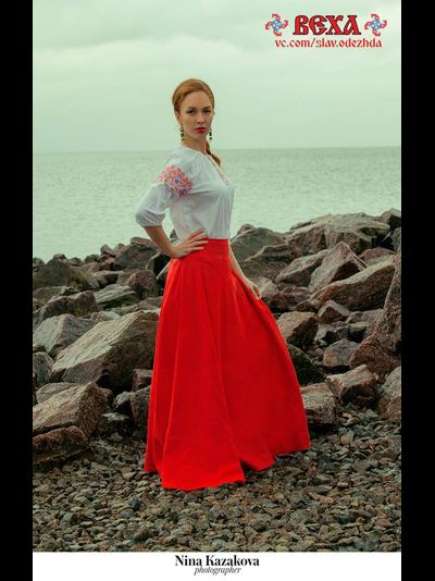 Рубаха женская "Хозяйка судьбы"