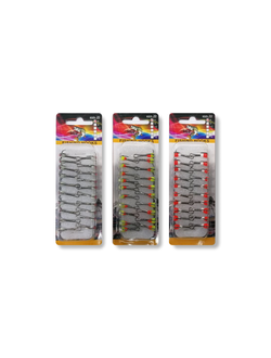 Тройной крючок: глазок, РАЗМЕР 8/КОЛ-ВО 20ШТ (1уп)