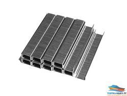 СКОБЫ НЕРЖАВЕЙКА ДЛЯ ПЕРЕТЯЖКИ КРЕСЕЛ КАТЕРОВ  А06 (12,7 мм) ПНЕВМО - СТЕПЛЕР ГЛУБИНА 6 ММ.