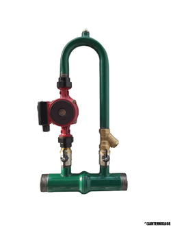 Байпас вертикальный с насосом