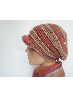 Vizio Италия 8013 W кепка бордовая фото