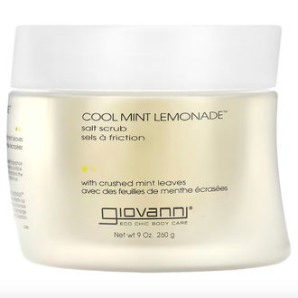 Giovanni Cool Mint Lemonade Salt Scrub - Охлаждающий соляной скраб для тела