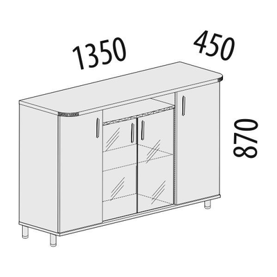 Тумба многофункциональная 82.07
