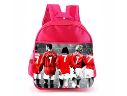 Рюкзак розовый Манчестер Юнайтед, Manchester United FC №6