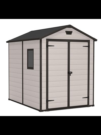 Сарай "Манор 6x8DD" (размеры 177х230 см), бежевый