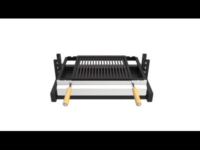 Решётка-гриль чугунная в рамке (комплект для гриль-вставок)