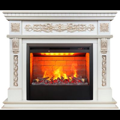 Электрокамин Estella WT с очагом 3D Helios 26