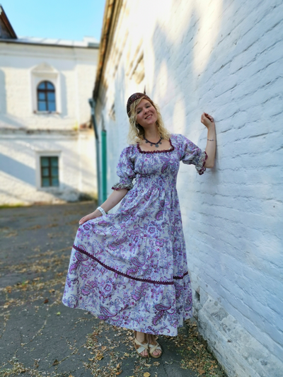 Платье "Черничное"