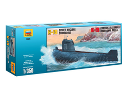 Сборная модель: (Звезда 9025) Советская атомная подводная лодка К-19