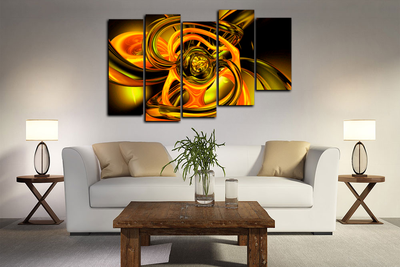 Модульная картина "Взгляд тысячелетия"