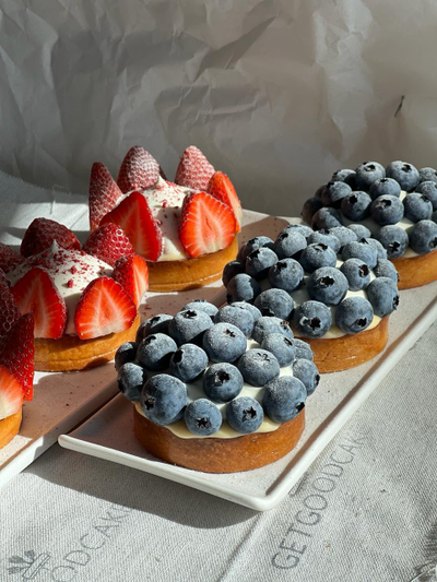 Тарталетка на бретонском сабле